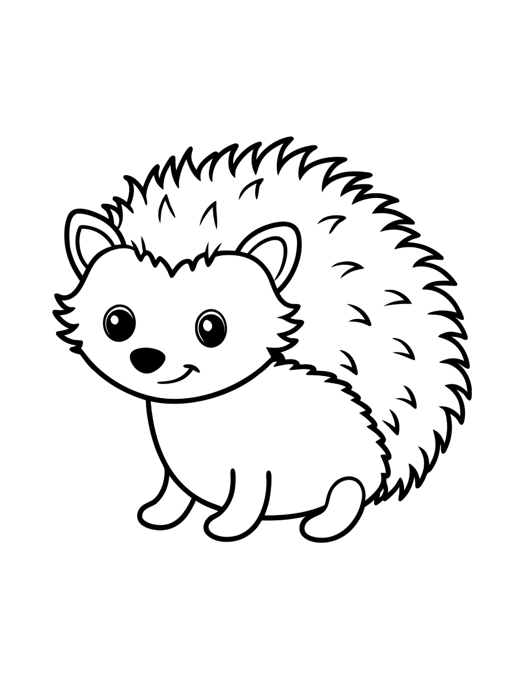 Printable Coloring With 70 Animal Friends