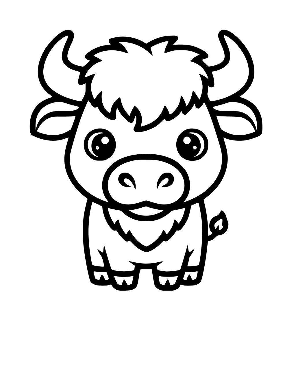 Printable Coloring With 70 Animal Friends