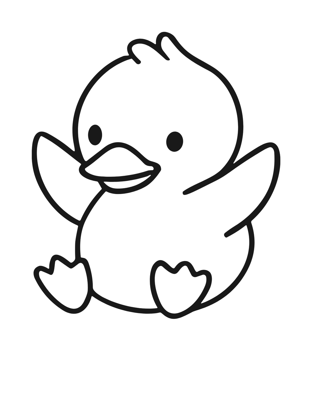 Printable Coloring With 70 Animal Friends