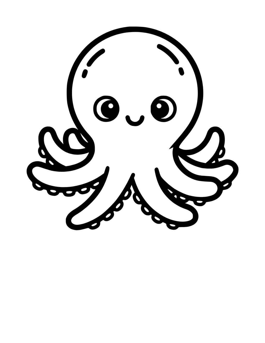 Printable Coloring With 70 Animal Friends