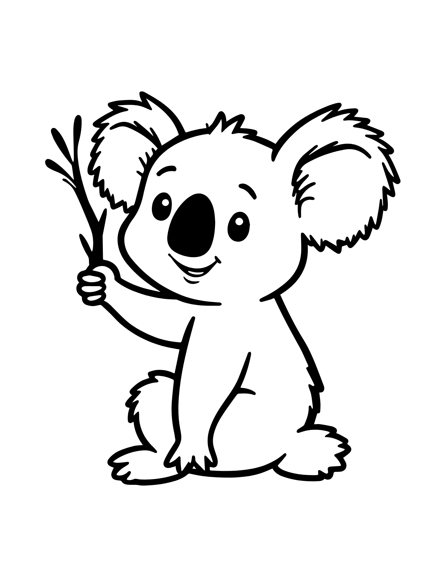 Printable Coloring With 70 Animal Friends