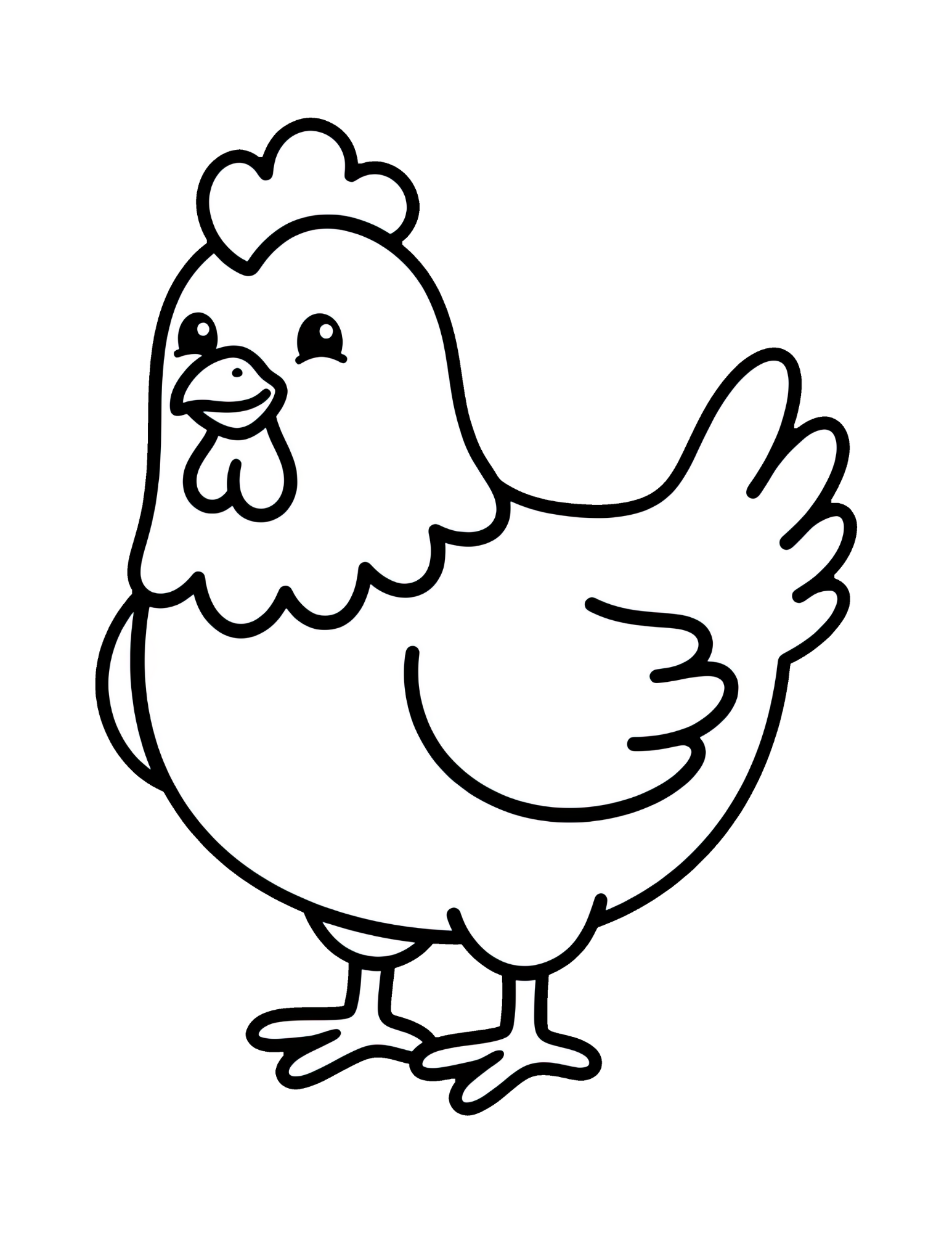 Printable Coloring With 70 Animal Friends