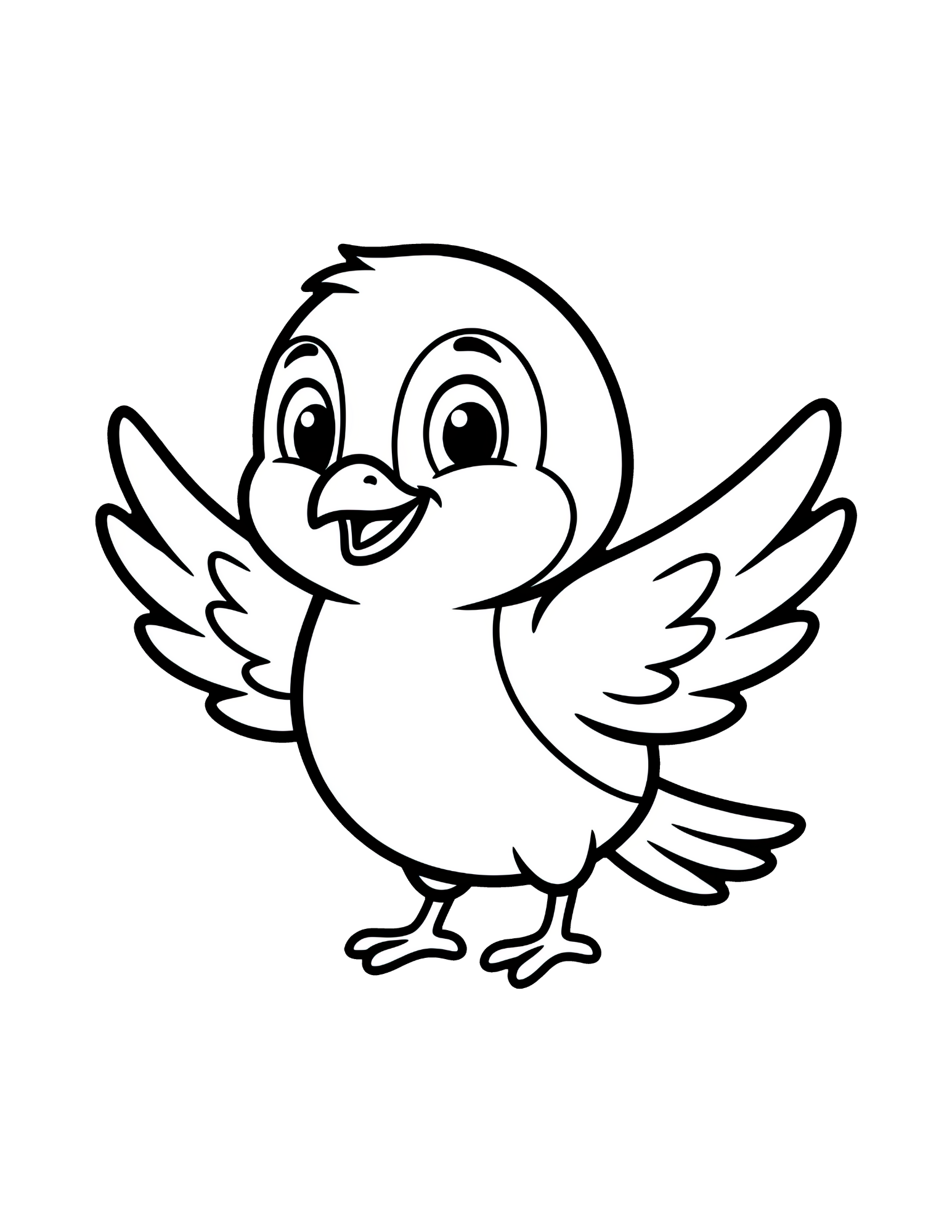 Printable Coloring With 70 Animal Friends