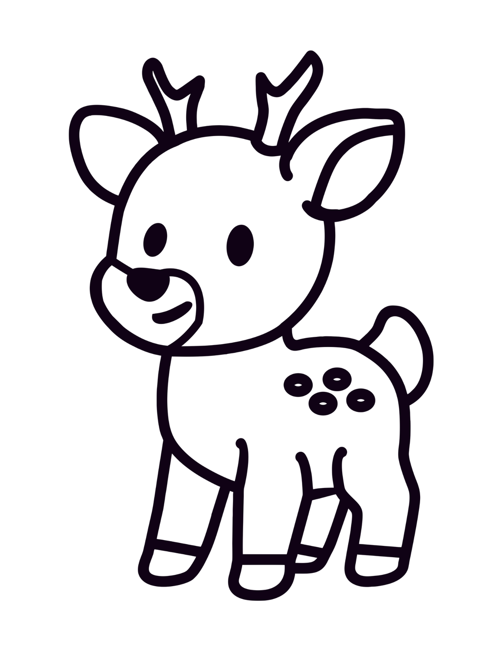 Printable Coloring With 70 Animal Friends